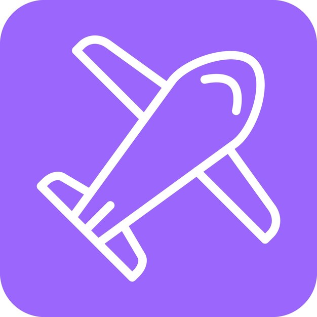 Estilo del icono del plano de diseño vectorial