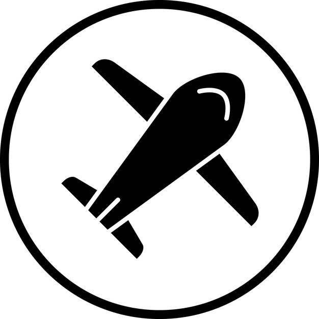 Estilo del icono del plano de diseño vectorial