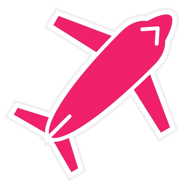 Estilo del icono del plano de diseño vectorial
