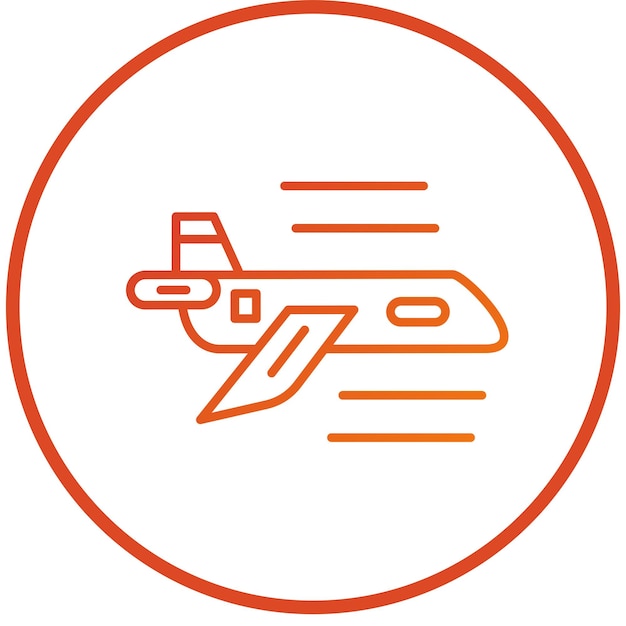 Estilo del icono del plano de diseño vectorial