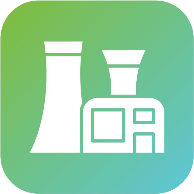 Estilo del icono de la planta nuclear