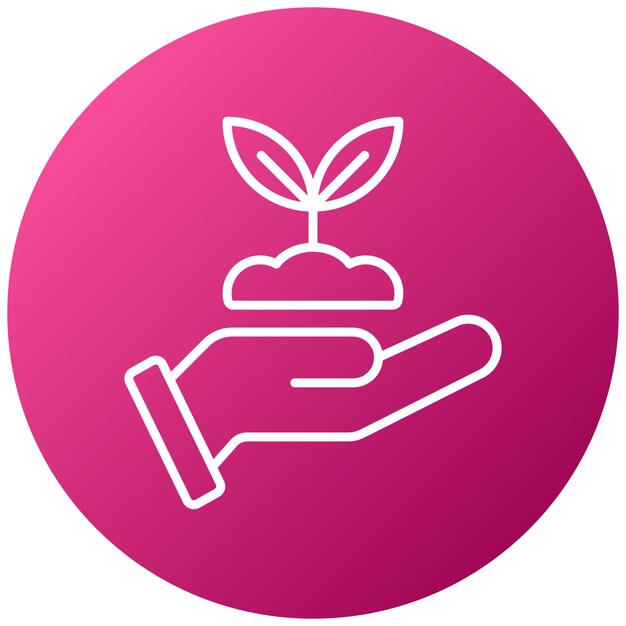 Estilo del icono de la plantación
