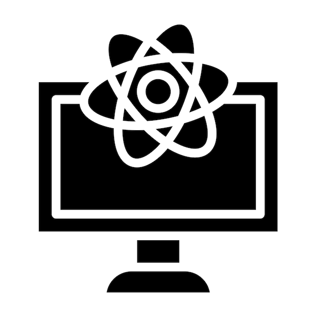 Estilo de icono de la plataforma de diseño vectorial EdTech