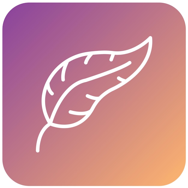 Estilo del icono de la pluma de diseño vectorial