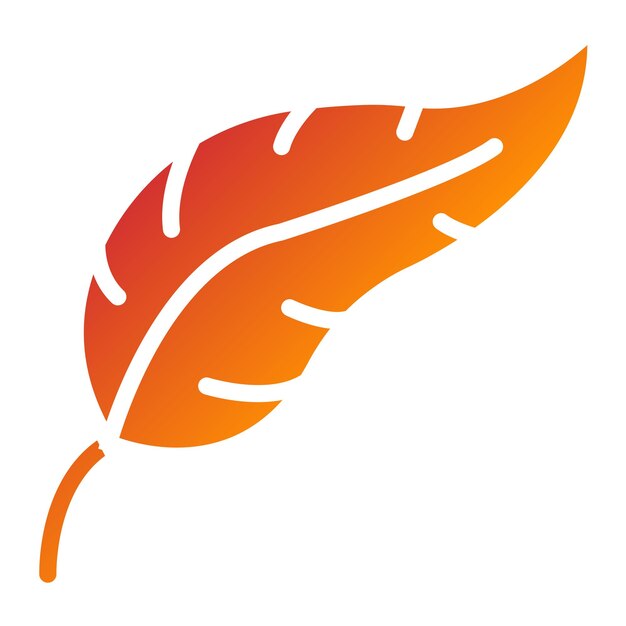 Estilo del icono de la pluma de diseño vectorial