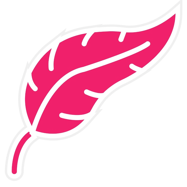 Estilo del icono de la pluma de diseño vectorial