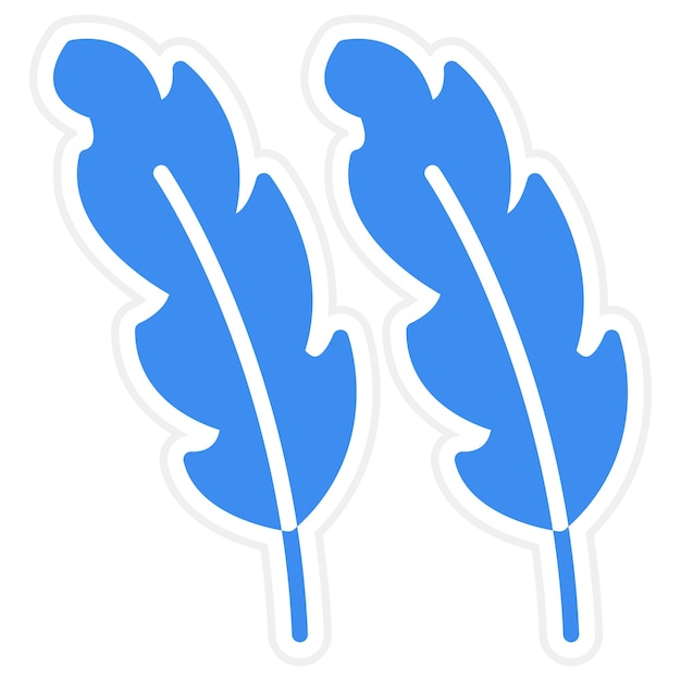 Estilo del icono de la pluma de escritura de diseño vectorial