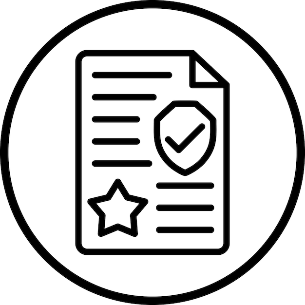 Estilo del icono de la política