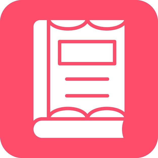 Estilo del icono de la portada del libro