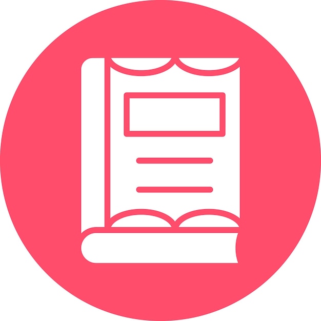Estilo del icono de la portada del libro