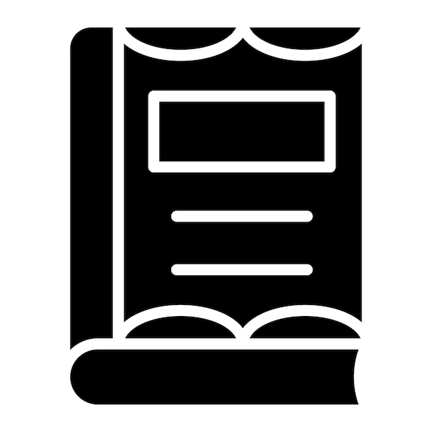 Estilo del icono de la portada del libro