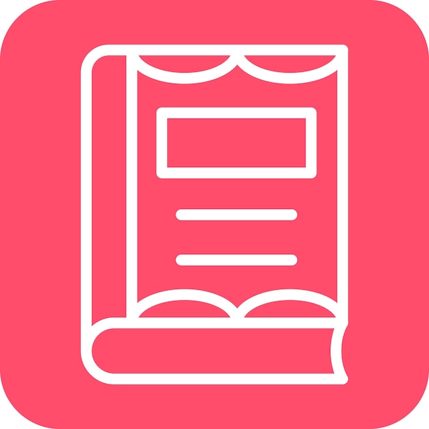 Estilo del icono de la portada del libro