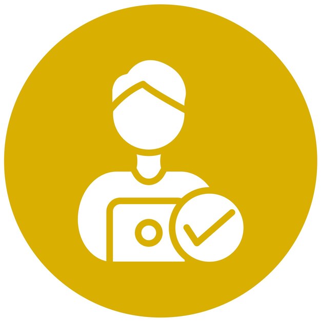 Estilo de icono del portal de autoservicio de diseño vectorial