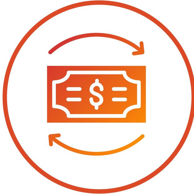 Estilo de icono de procesamiento de pagos de diseño vectorial