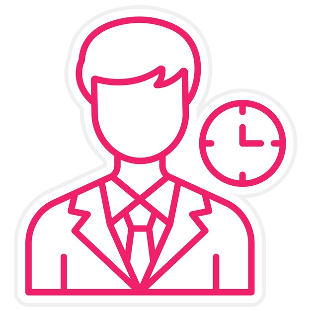 Estilo del icono de programación del equipo de diseño vectorial