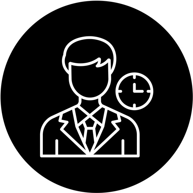 Estilo del icono de programación del equipo de diseño vectorial