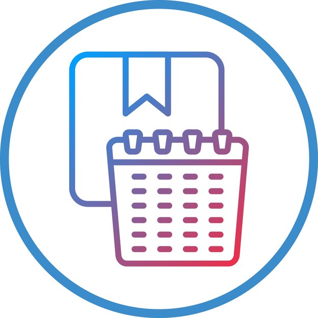 Estilo de icono programado para la entrega de diseño vectorial