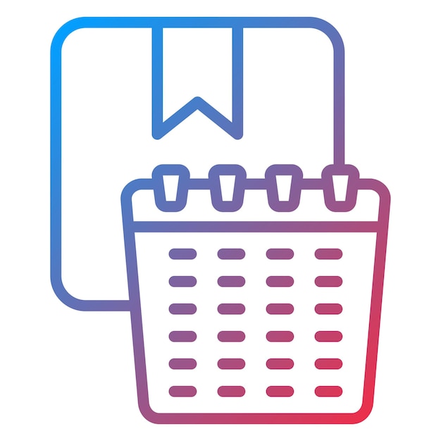 Estilo de icono programado para la entrega de diseño vectorial