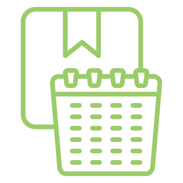 Estilo de icono programado para la entrega de diseño vectorial