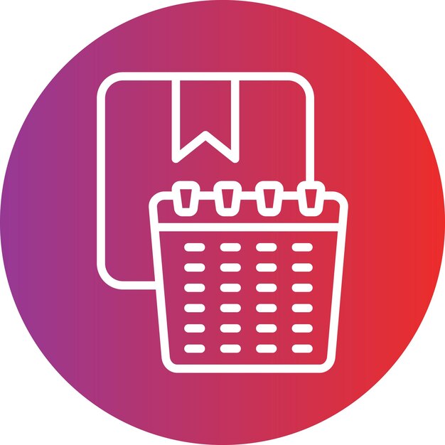 Estilo de icono programado para la entrega de diseño vectorial