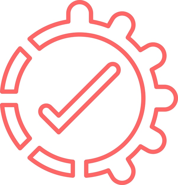 Estilo del icono de progreso del diseño vectorial