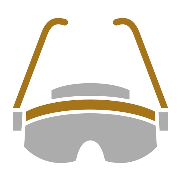 Estilo del icono del protector de ojos