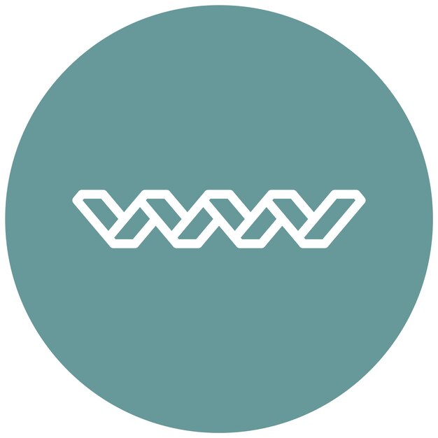 Estilo de icono de proteína de diseño vectorial