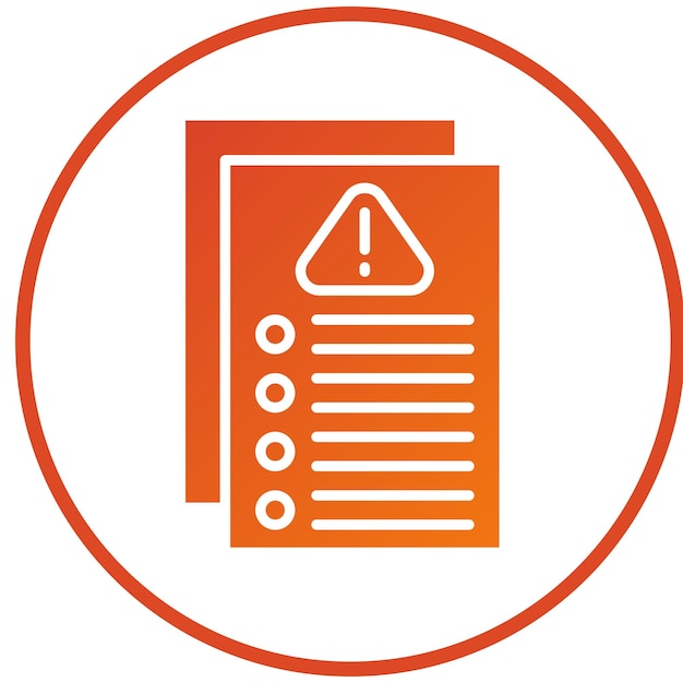 Estilo del icono de los protocolos de seguridad de diseño vectorial