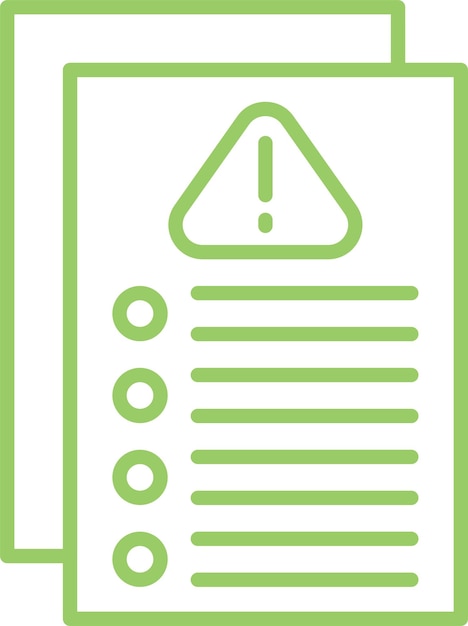 Estilo del icono de los protocolos de seguridad de diseño vectorial