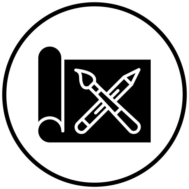 Estilo de icono de prototipo de diseño vectorial