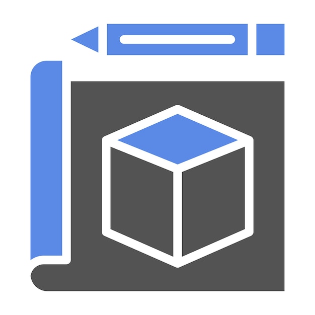 Estilo de icono de prototipo de diseño vectorial