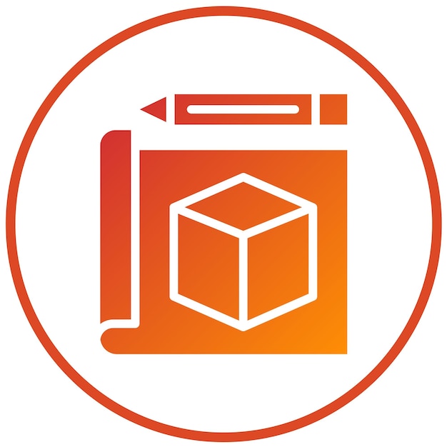 Estilo de icono de prototipo de diseño vectorial