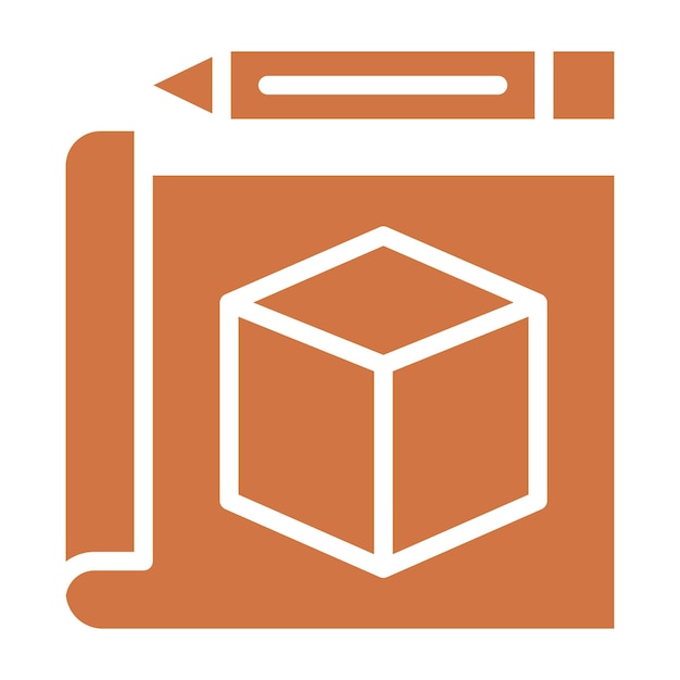 Estilo de icono de prototipo de diseño vectorial