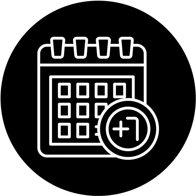 Estilo del icono de la próxima semana