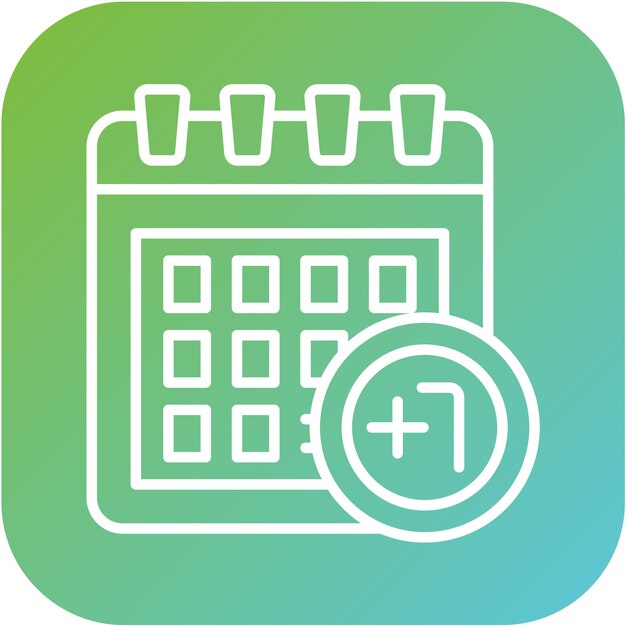 Estilo del icono de la próxima semana