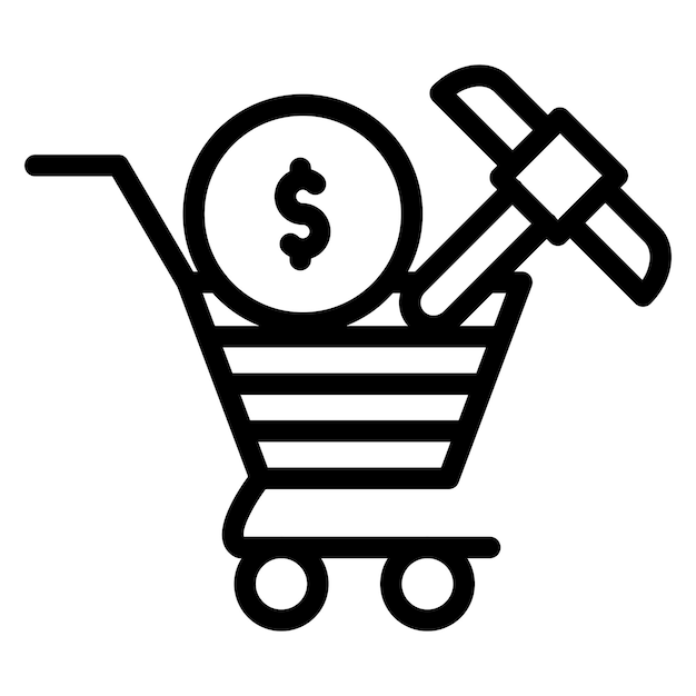 Estilo de icono de prueba de trabajo de diseño vectorial