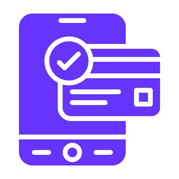 Estilo del icono de la puerta de entrada de pago de diseño vectorial