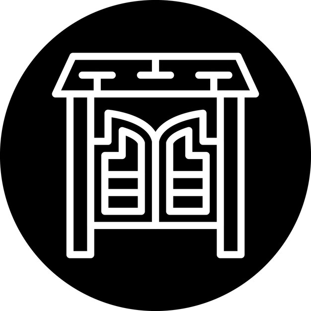 Estilo del icono de la puerta del salón