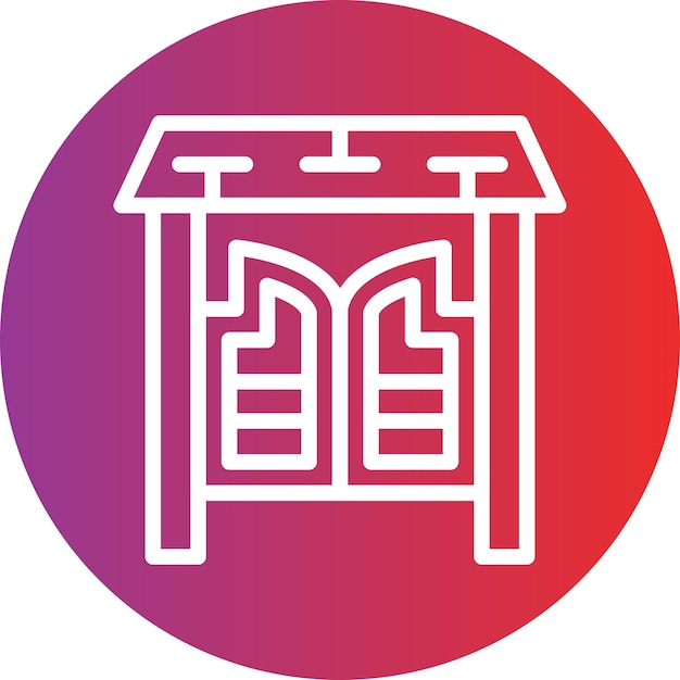Estilo del icono de la puerta del salón