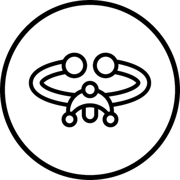 Estilo del icono de la pulsera de diseño vectorial