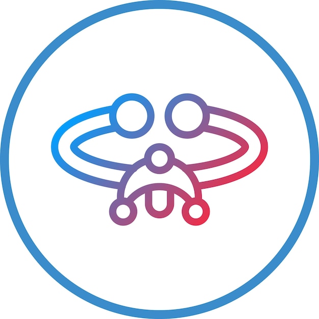 Estilo del icono de la pulsera de diseño vectorial