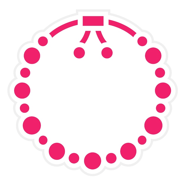 Estilo del icono de la pulsera de diseño vectorial