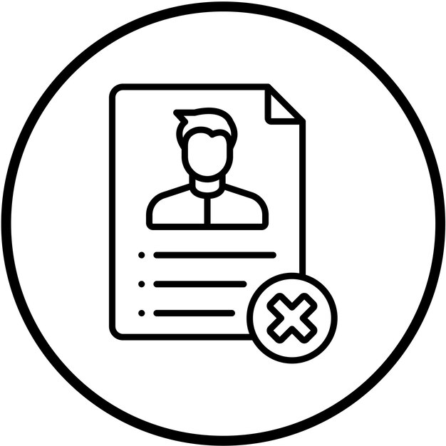 Estilo del icono de queja de diseño vectorial