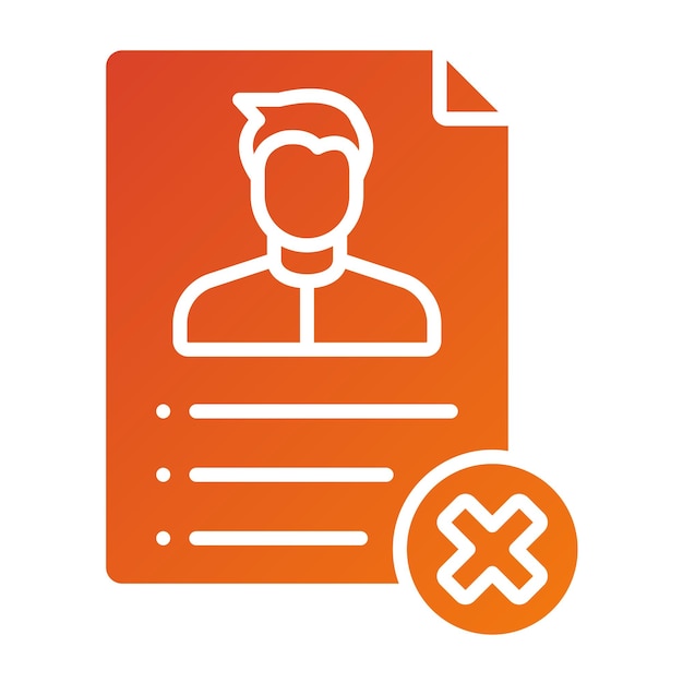 Estilo del icono de queja de diseño vectorial