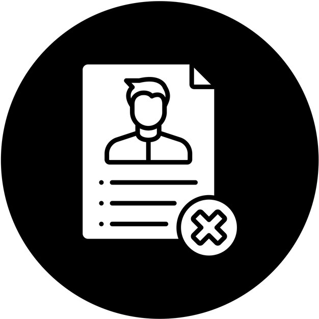 Estilo del icono de queja de diseño vectorial