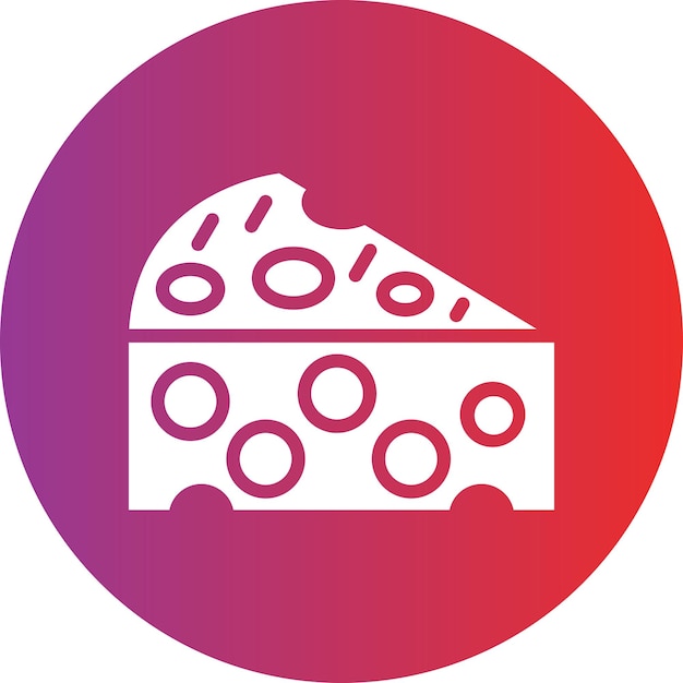 Estilo del icono del queso