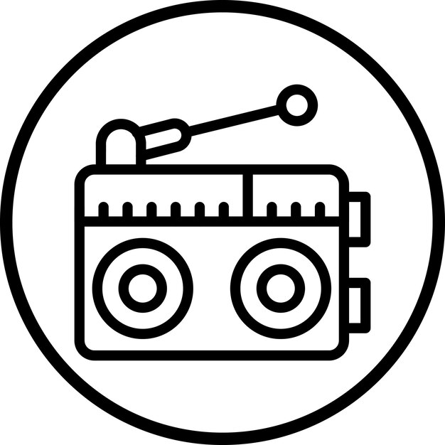 Estilo del icono de radio