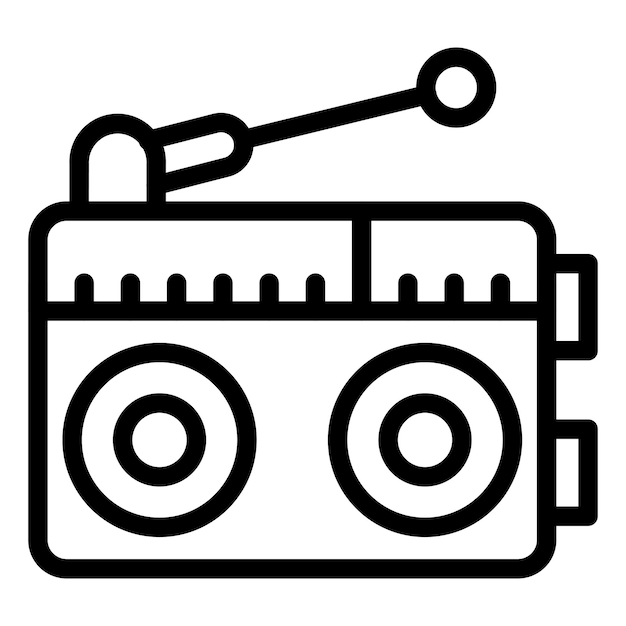 Estilo del icono de radio