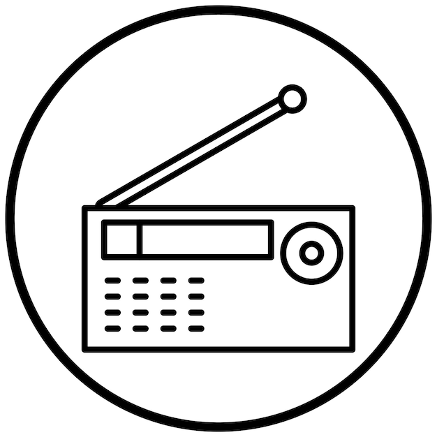 Estilo del icono de radio