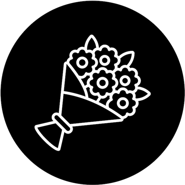Estilo del icono del ramo de diseño vectorial